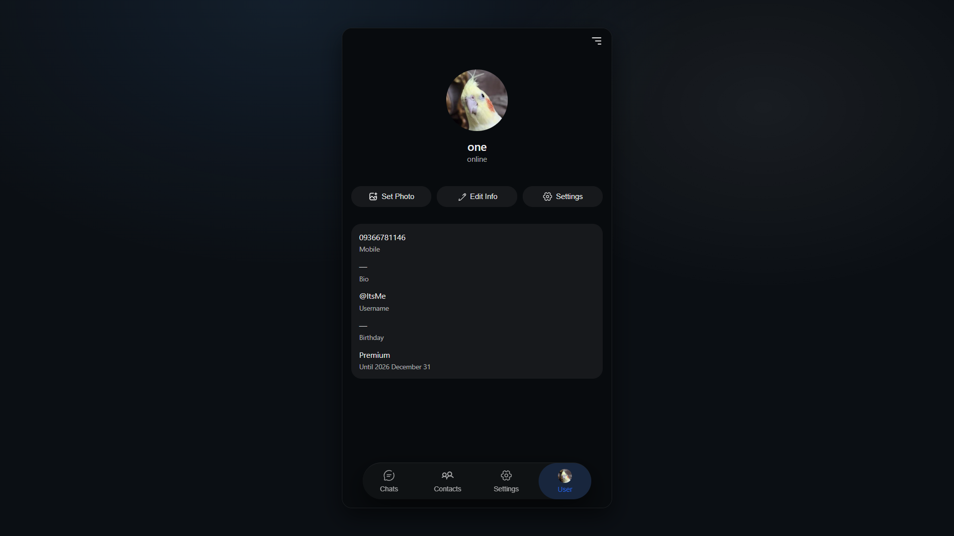 نمای ForUs Messenger - تصویر ۶